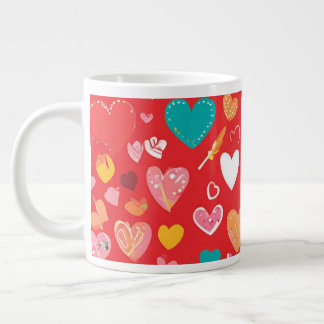 Crimson Love | Large Coffee Mug