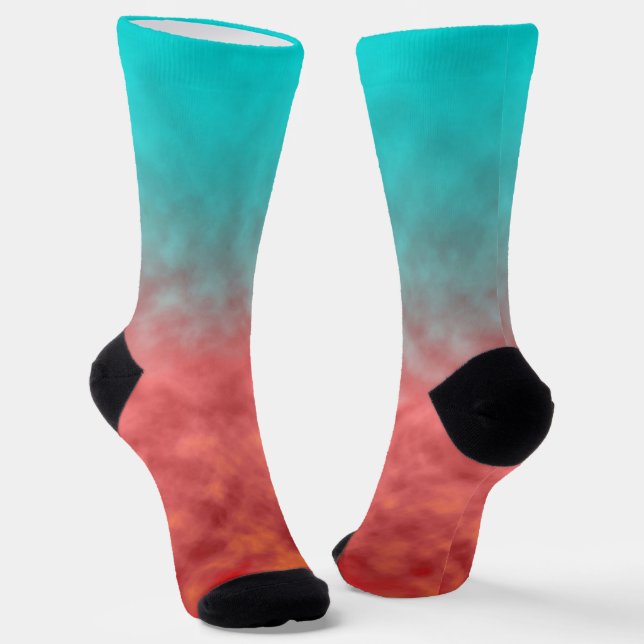 Crimson Mirage Socks (Angled)
