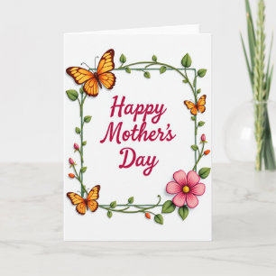 Crimson Mother Illustration Card