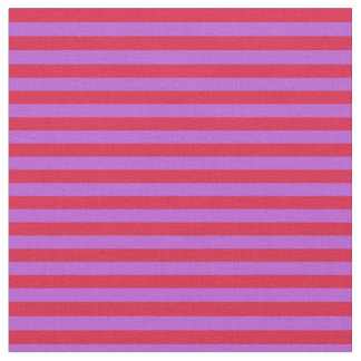 Crimson & Orchid Lined/Striped Pattern Fabric