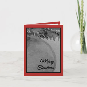 Crimson Ornament Christmas – Elegant Holiday Card