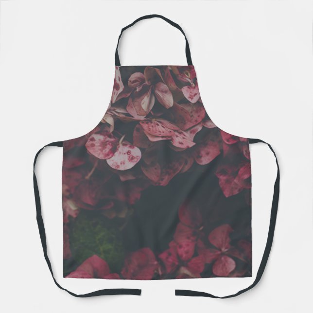Crimson Petal Shadow Apron (Front)