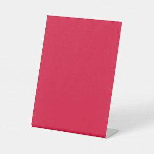 Crimson Red 6x8 Tabletop Sign – Customisable