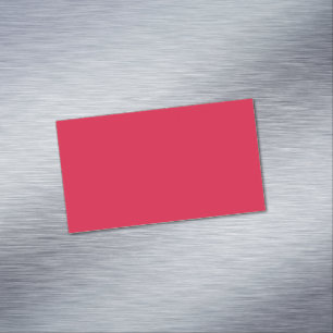 Crimson Red Magnetic Business Card – Customisable