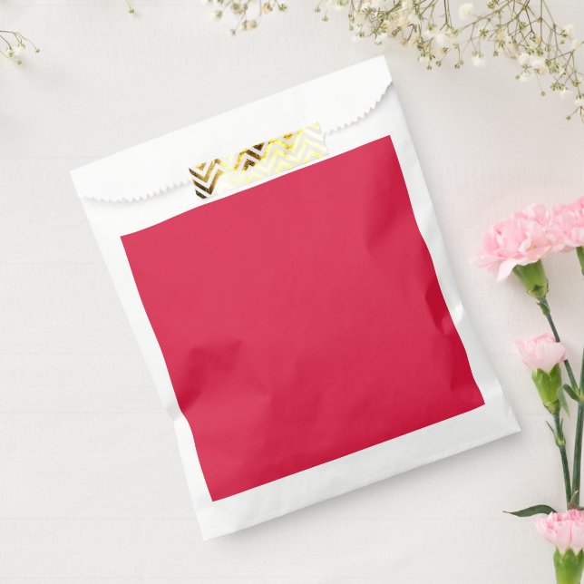 Crimson Red Party Favour Bags – Customisable (Sealed)