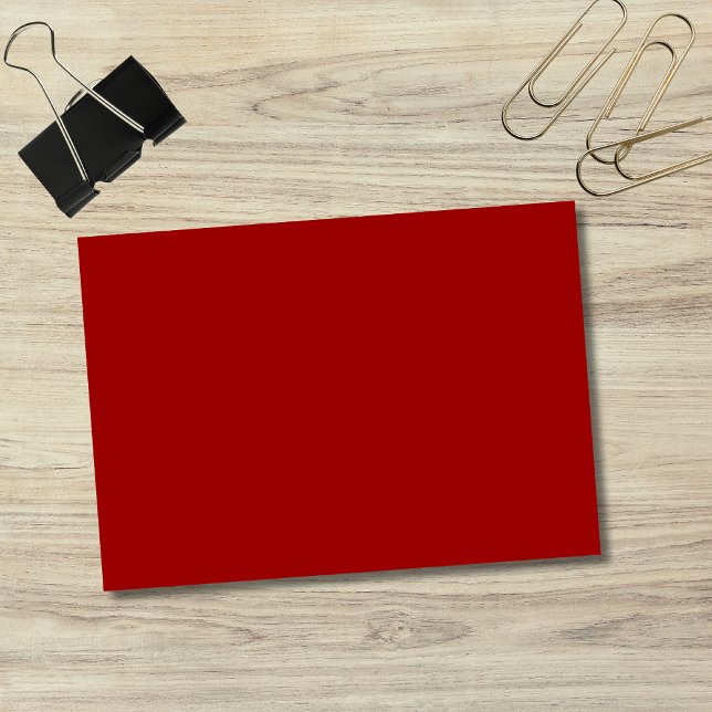 Crimson Red Solid Colour | Classic | Elegant Post-it Notes (Creator Uploaded)