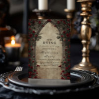 Crimson Rose Cathedral Arch Gothic Soirée