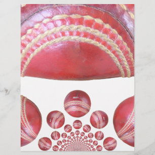 Crimson Spin – A Beautiful Red Cricket Ball Arti