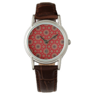 Crimson Starburst Bloom Watch