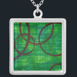 Crimson Trace II Silver Plated Necklace<br><div class="desc">Home Décor</div>