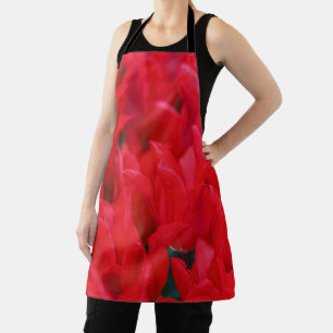 Crimson Waves Apron