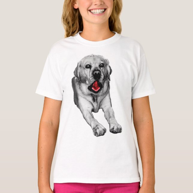 Crimson Yawn T-Shirt (Front)