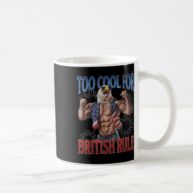 Cringe Fourth Of July  Coffee Mug (Right)