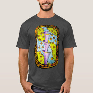 Crinoid Archimedes Fossil T-Shirt
