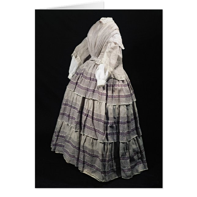 Crinoline dress, 1850-60 (Front)