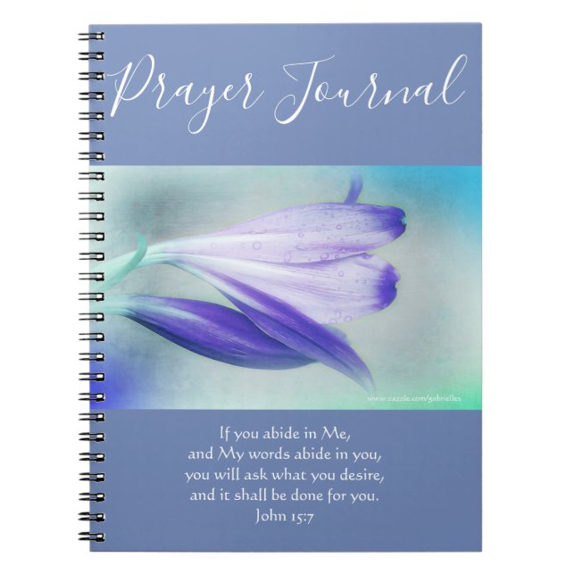 Crinum Lilies Prayer Journal 2-7 (Front)