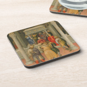 Crippled and Sick Cured at Tomb of St. Nicholas Coaster