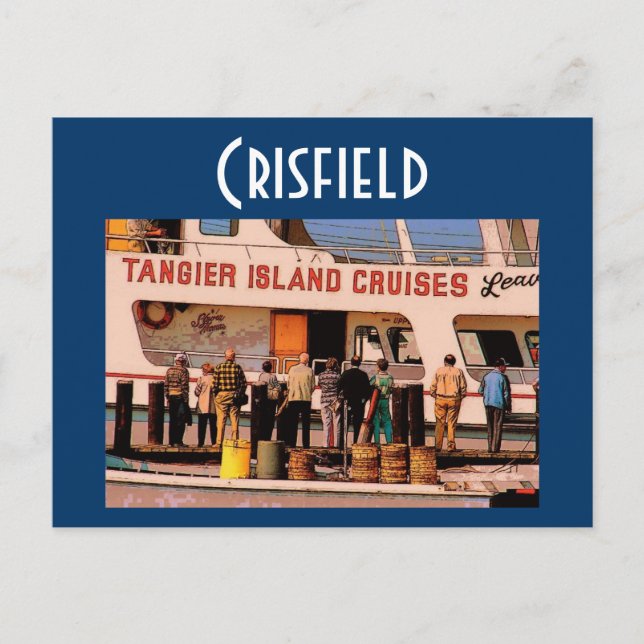 Crisfield Postcard - Customised (Front)