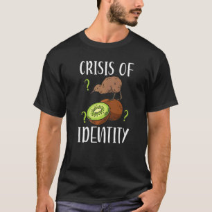 Crisis Of Identity New Zealand Kiwi Bird T-Shirt