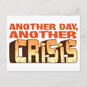 CRISIS POSTCARD