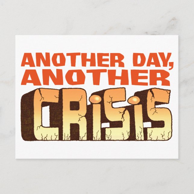 CRISIS POSTCARD (Front)