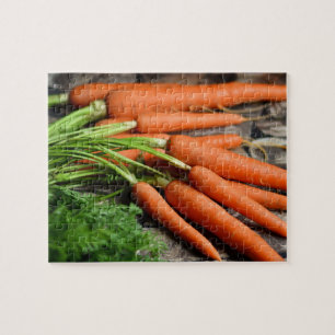 Crisp Bundle of Carrots Jigsaw Puzzle