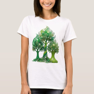 Crisp Green GREEN WISDOM Custom Tee