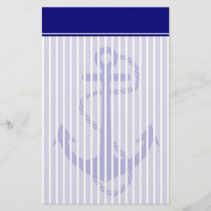 Crisp l Anchor Stationery with Letterhead