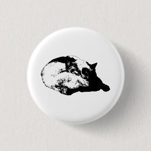 crisp line charm 3 cm round badge