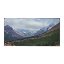 Crisp Mountain Valley View with Forest and Peaks