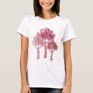 Crisp Pink PINK JEWELRY TREES Slogan Tee