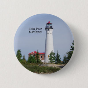 Crisp Point Lighthouse button