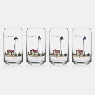 Crisp Point Lighthouse can glass