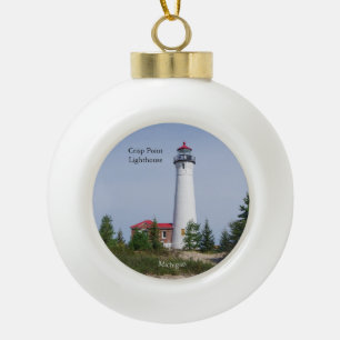Crisp Point Lighthouse ornament