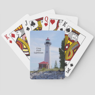 Crisp Point Lighthouse playing cards
