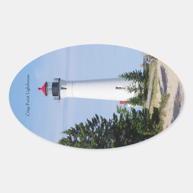 Crisp Point Lighthouse sticker (Front)