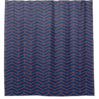 Crisp Sharp Opposing Arrows Chevron Blue Pink