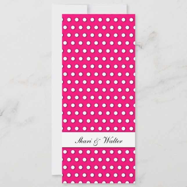Crisp White Polkadot Pattern (Front)