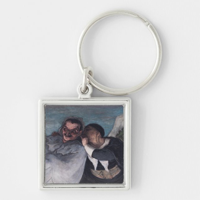 Crispin and Scapin Key Ring (Front)