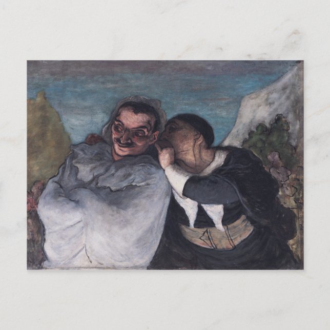 Crispin and Scapin Postcard (Front)
