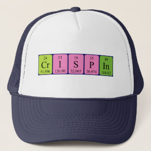 Crispin periodic table name hat