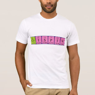 Crispin periodic table name shirt