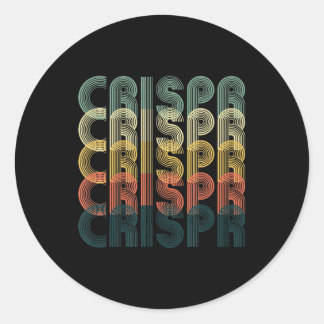 Crispr Cas9 Biology Science Gift Classic Round Sticker