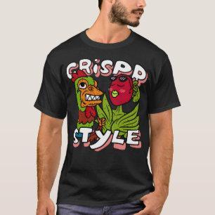Crispr Style. Cas 9 Gene Editing. Gmo And Dna Edit T-Shirt