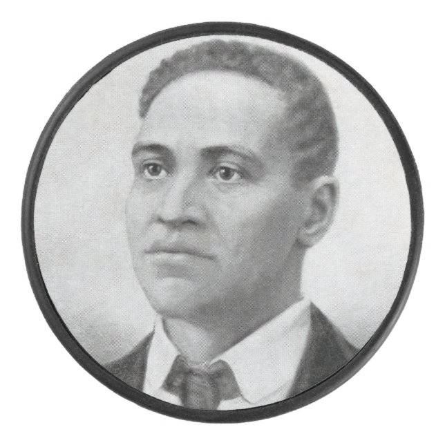 Crispus Attucks: Martyr of American Revolution Hockey Puck (Front)