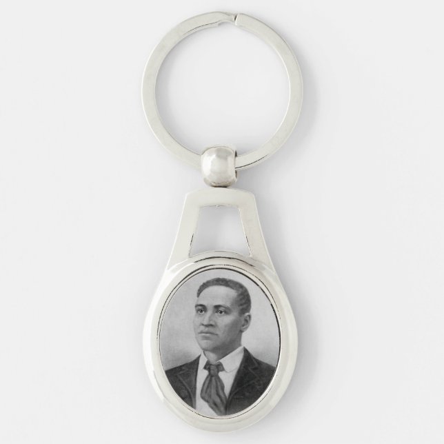 Crispus Attucks: Martyr of American Revolution Key Ring (Front)
