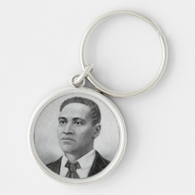 Crispus Attucks: Martyr of American Revolution Key Ring (Front)