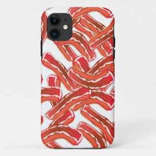 Crispy Bacon Pattern iPhone 11 Case