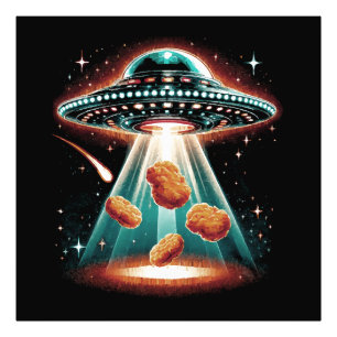 Crispy Chicken Nugget Photo Print