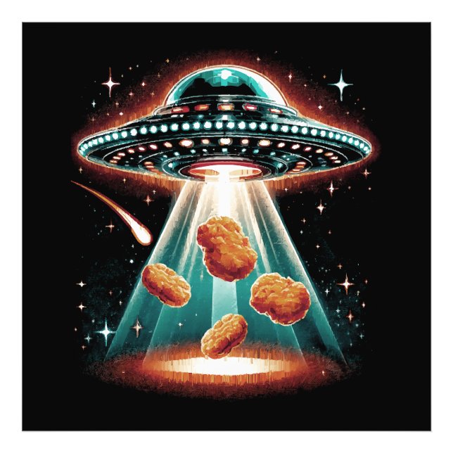 Crispy Chicken Nugget  Photo Print (Front)